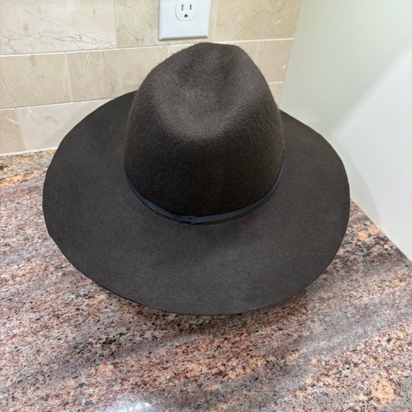 American Eagle Outfitters Dark Brown Wool Felt Hat - Picture 4 of 10